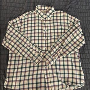 LL Bean Flannel Shirt XL